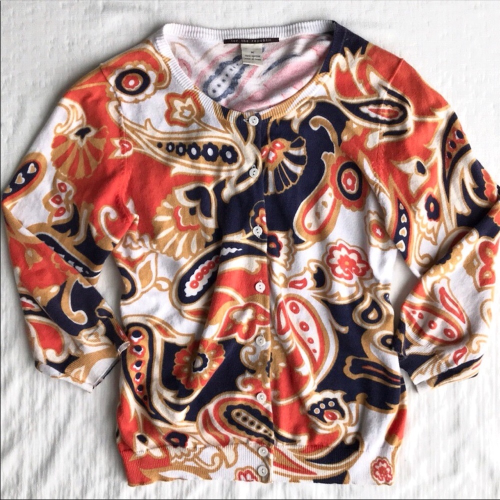 For the Republic Button Down cardigan